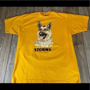 German Shepherd Best Fruit Of the Look T Shirt VINTAGE MADE IN USA